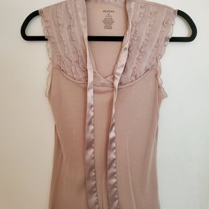 Womens cap sleeve shirt